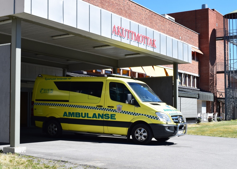 Akkuttmottaket ved sykehuset i Kongsvinger
