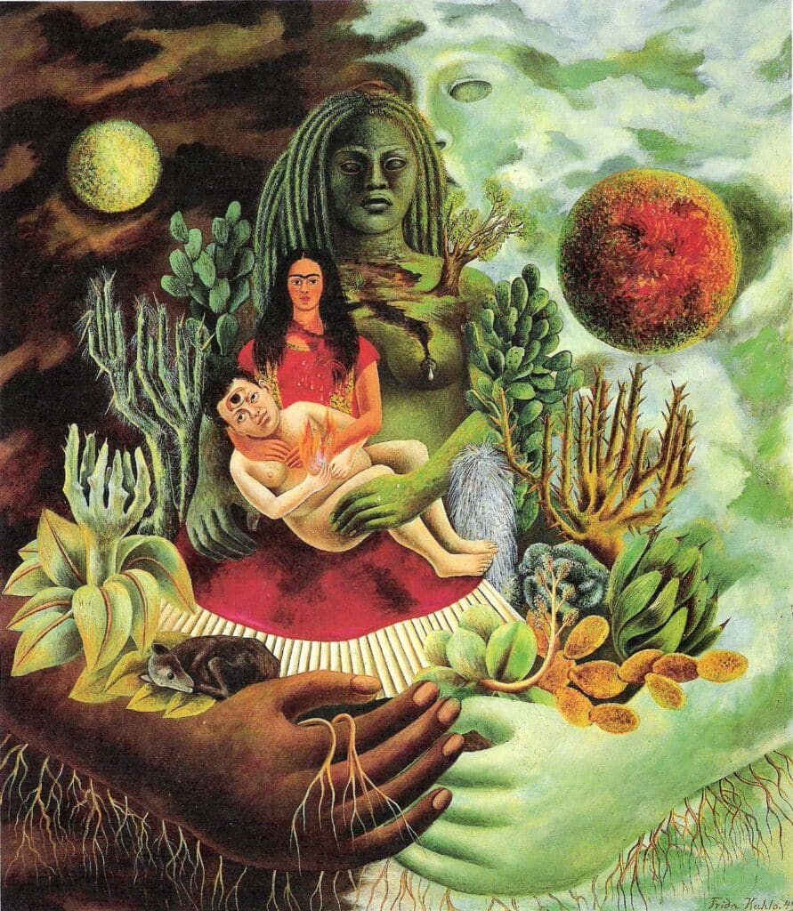 Maleri av Fride Kahlo