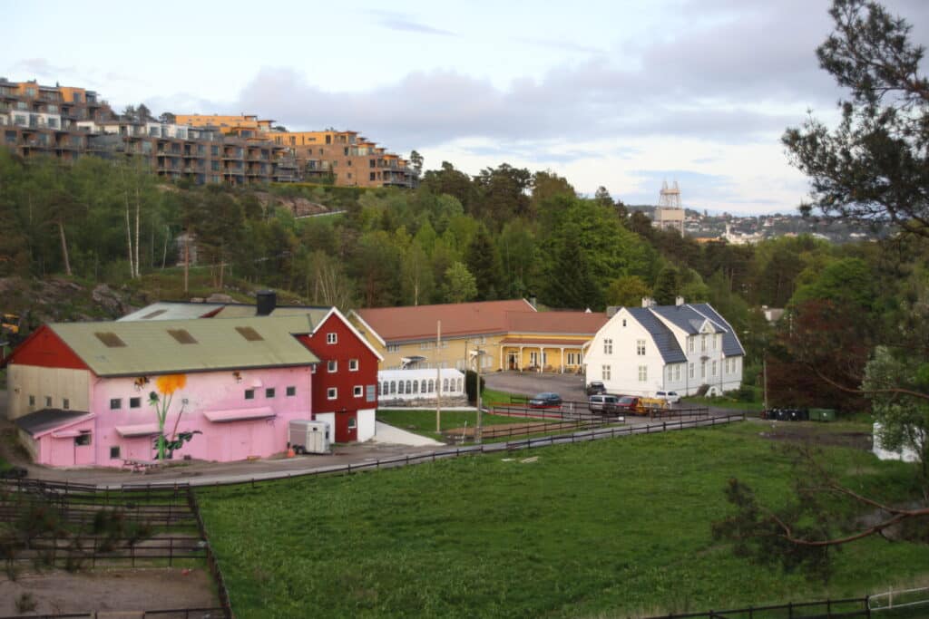 Jensberg gård utenfor Kristiansand