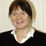 Kvinne som smiler